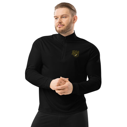 Quarter Zip Pullover - Gold Logo