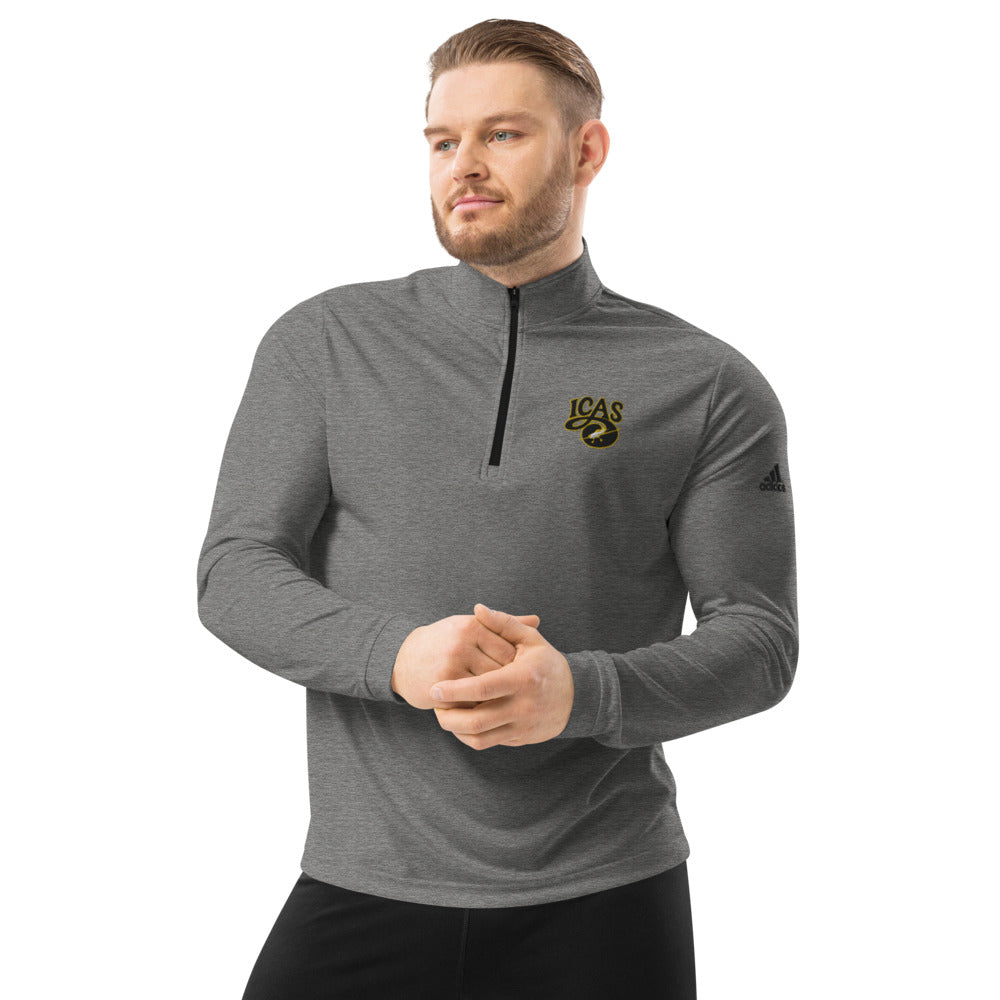 Quarter Zip Pullover - Gold Logo