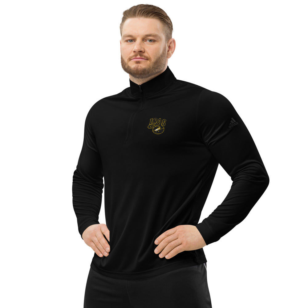 Quarter Zip Pullover - Gold Logo